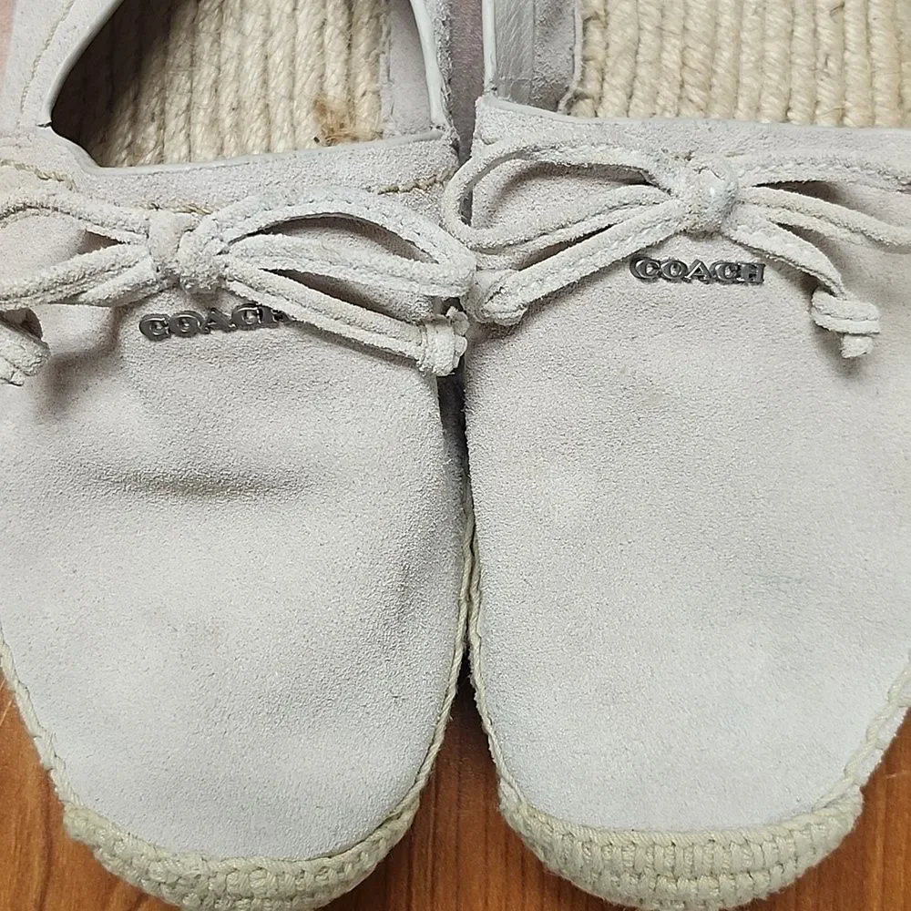Coach platform espadrilles